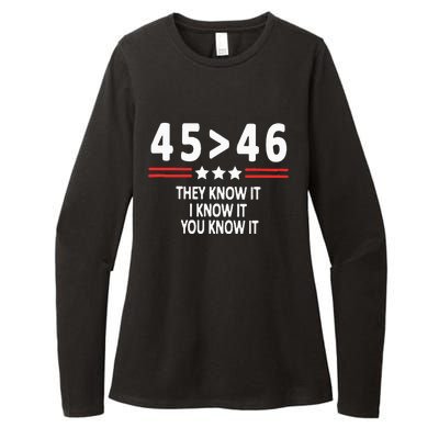 They Know It I Know It You Know It Womens CVC Long Sleeve Shirt