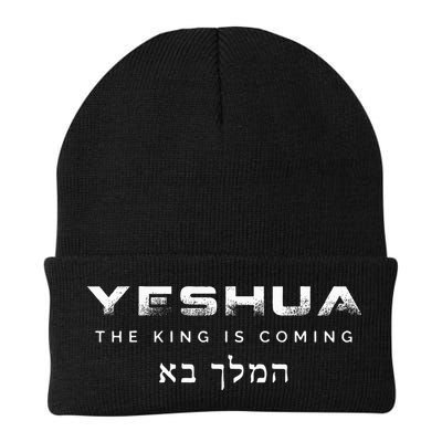The King Is Coming Yeshua Christian Beanie