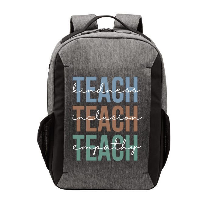 Teach Kindness Inclusion Empathy Vector Backpack
