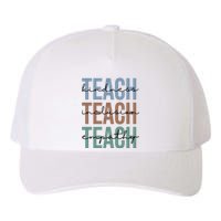 Teach Kindness Inclusion Empathy Yupoong Adult 5-Panel Trucker Hat