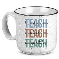 Teach Kindness Inclusion Empathy 15oz Campfire Ceramic Mug