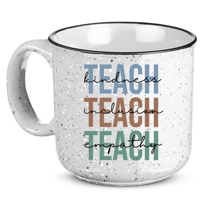 Teach Kindness Inclusion Empathy 15oz Campfire Ceramic Mug