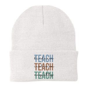 Teach Kindness Inclusion Empathy Knit Cap Winter Beanie