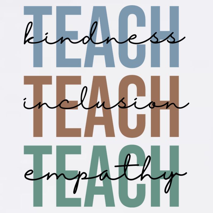 Teach Kindness Inclusion Empathy Flatbill Hat