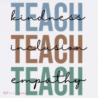 Teach Kindness Inclusion Empathy Premium T-Shirt