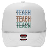 Teach Kindness Inclusion Empathy Trucker Hat
