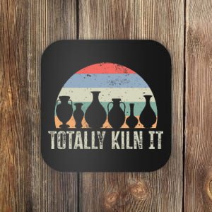 Totally Kiln It Pottery Ceramic Artist Pottery Clay Coaster