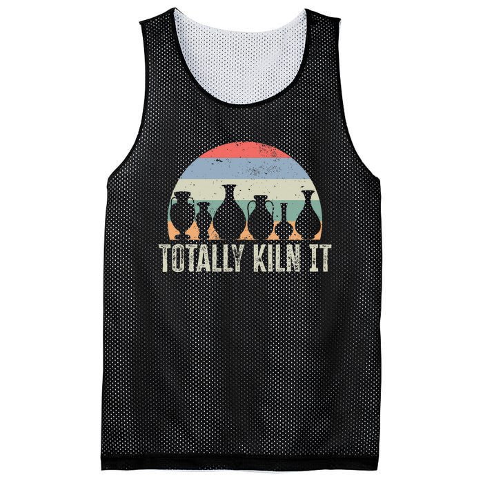 Totally Kiln It Pottery Ceramic Artist Pottery Clay Mesh Reversible Basketball Jersey Tank