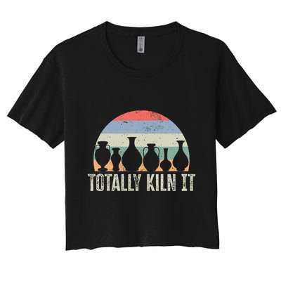 Totally Kiln It Pottery Ceramic Artist Pottery Clay Crop Top
