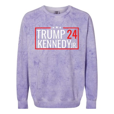 Trump Rfk Jr 2024 Trump Kennedy 2024 Colorblast Crewneck Sweatshirt