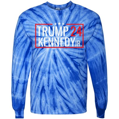 Trump Rfk Jr 2024 Trump Kennedy 2024 Tie-Dye Long Sleeve Shirt