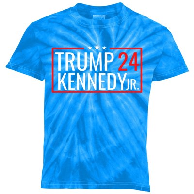 Trump Rfk Jr 2024 Trump Kennedy 2024 Kids Tie-Dye T-Shirt