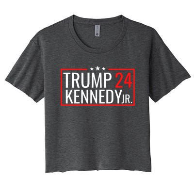 Trump Rfk Jr 2024 Trump Kennedy 2024 Women's Crop Top Tee