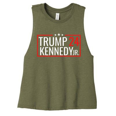 Trump Rfk Jr 2024 Trump Kennedy 2024 Women's Racerback Cropped Tank