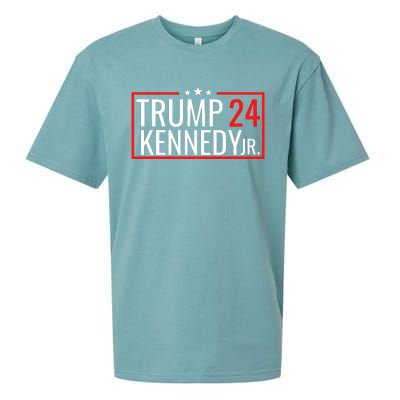 Trump Rfk Jr 2024 Trump Kennedy 2024 Sueded Cloud Jersey T-Shirt