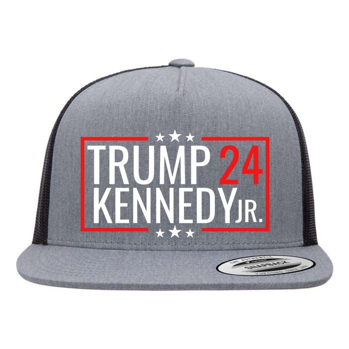 Trump Rfk Jr 2024 Trump Kennedy 2024 Flat Bill Trucker Hat