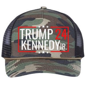 Trump Rfk Jr 2024 Trump Kennedy 2024 Retro Rope Trucker Hat Cap