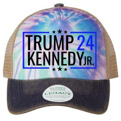 Trump Rfk Jr 2024 Trump Kennedy 2024 Legacy Tie Dye Trucker Hat