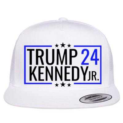 Trump Rfk Jr 2024 Trump Kennedy 2024 Flat Bill Trucker Hat