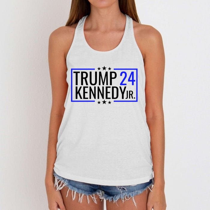 Trump Rfk Jr 2024 Trump Kennedy 2024 Women's Knotted Racerback Tank