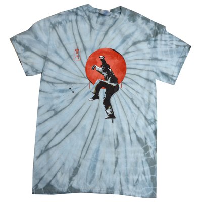 The Karate Kid Sumi Ink Crane Kick Tie-Dye T-Shirt