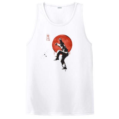 The Karate Kid Sumi Ink Crane Kick PosiCharge Competitor Tank