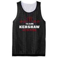 Team Kershaw Lifetime Member Proud Family Surname Kershaw Mesh Reversible Basketball Jersey Tank