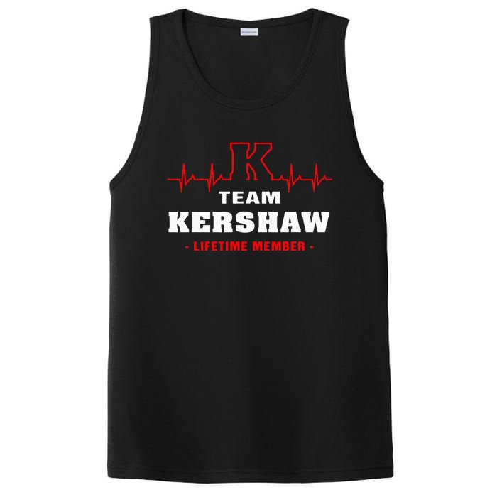 Team Kershaw Lifetime Member Proud Family Surname Kershaw PosiCharge Competitor Tank