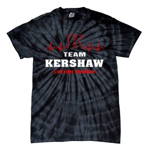 Team Kershaw Lifetime Member Proud Family Surname Kershaw Tie-Dye T-Shirt