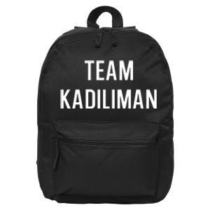 Team Kadiliman Limited 16 in Basic Backpack