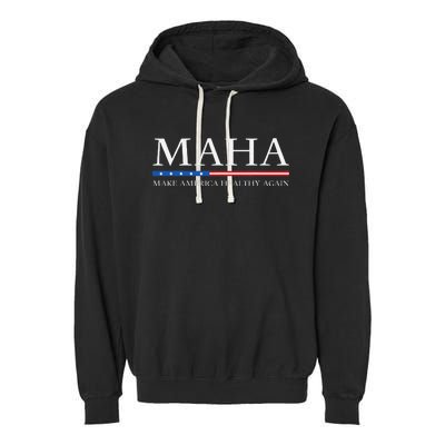 Trump Kennedy Maha Make America Healthy Again 2024 Garment-Dyed Fleece Hoodie