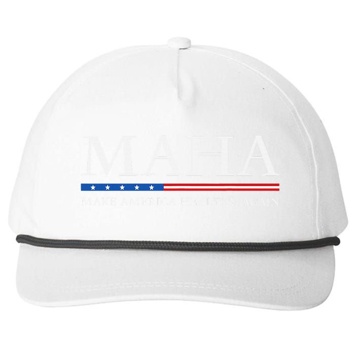 Trump Kennedy Maha Make America Healthy Again 2024 Snapback Five-Panel Rope Hat