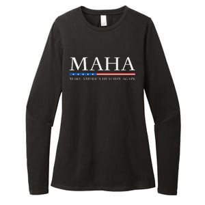 Trump Kennedy Maha Make America Healthy Again 2024 Womens CVC Long Sleeve Shirt