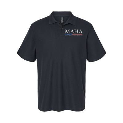 Trump Kennedy Maha Make America Healthy Again 2024 Softstyle Adult Sport Polo