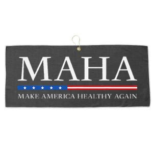 Trump Kennedy Maha Make America Healthy Again 2024 Large Microfiber Waffle Golf Towel