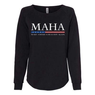 Trump Kennedy Maha Make America Healthy Again 2024 Womens California Wash Sweatshirt