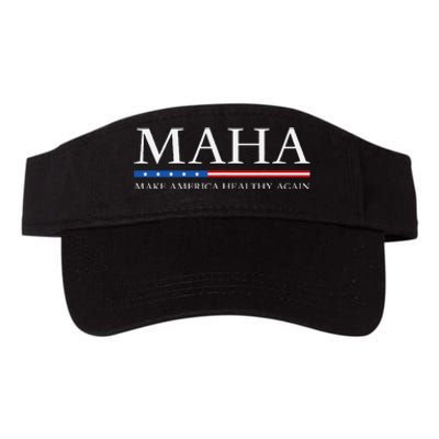 Trump Kennedy Maha Make America Healthy Again 2024 Valucap Bio-Washed Visor