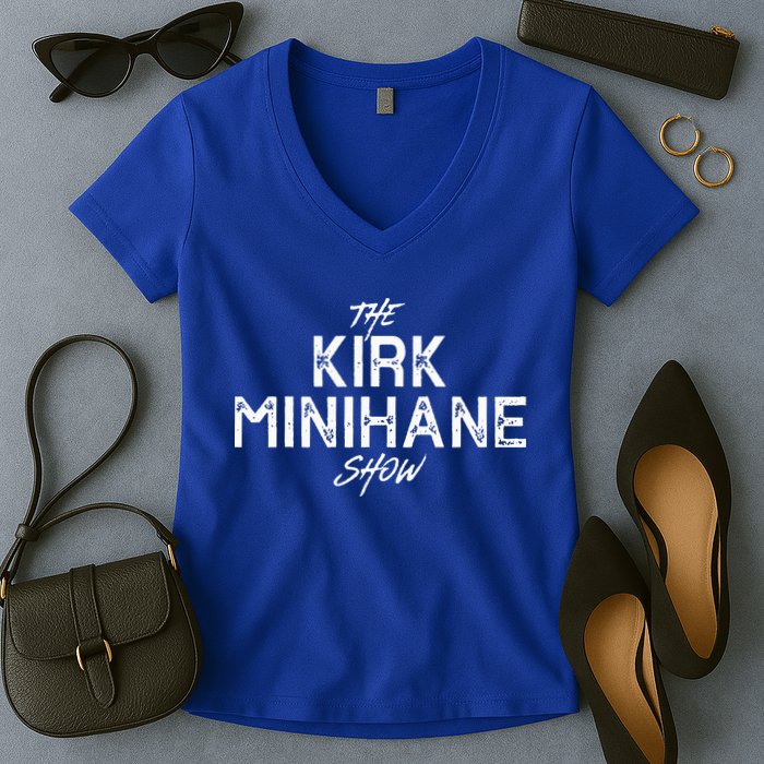 The Kirk Minihane Show Women's V-Neck T-Shirt