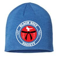 Tkd Korean Martial Arts Tae Kwon Do Fighter Black Belt Funny Gift Sustainable Beanie