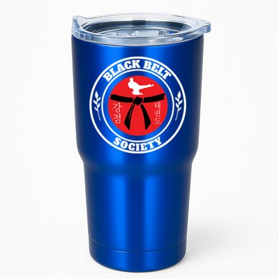 Tkd Korean Martial Arts Tae Kwon Do Fighter Black Belt Funny Gift Tumbler
