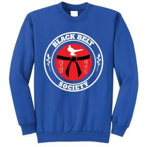 Tkd Korean Martial Arts Tae Kwon Do Fighter Black Belt Funny Gift Tall Sweatshirt