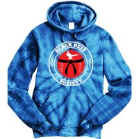 Tkd Korean Martial Arts Tae Kwon Do Fighter Black Belt Funny Gift Tie Dye Hoodie