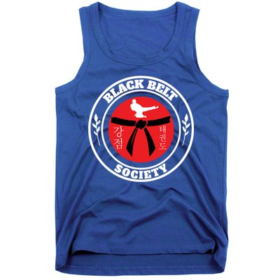Tkd Korean Martial Arts Tae Kwon Do Fighter Black Belt Funny Gift Tank Top