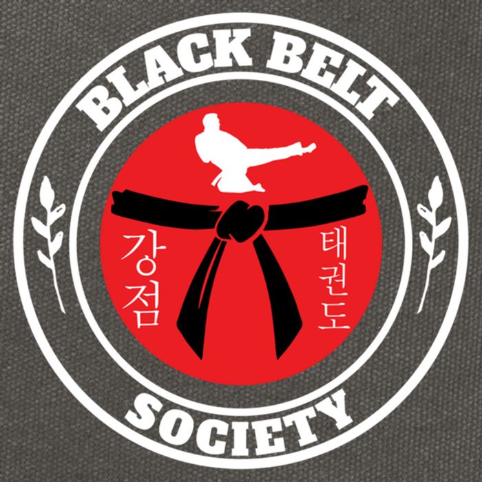 Tkd Korean Martial Arts Tae Kwon Do Fighter Black Belt Funny Gift Cotton Canvas Backpack