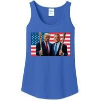 Trump Kennedy Maga Maha Baseball Bat Usa Flag Ladies Essential Tank