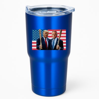 Trump Kennedy Maga Maha Baseball Bat Usa Flag Tumbler