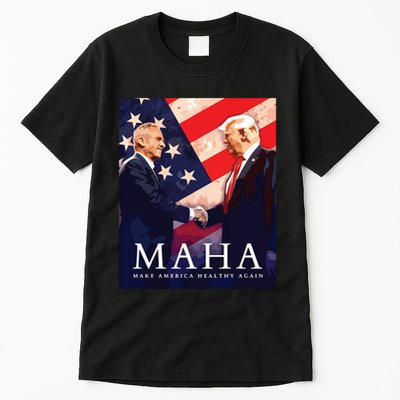 Trump Kennedy Make America Healthy Again Tall T-Shirt