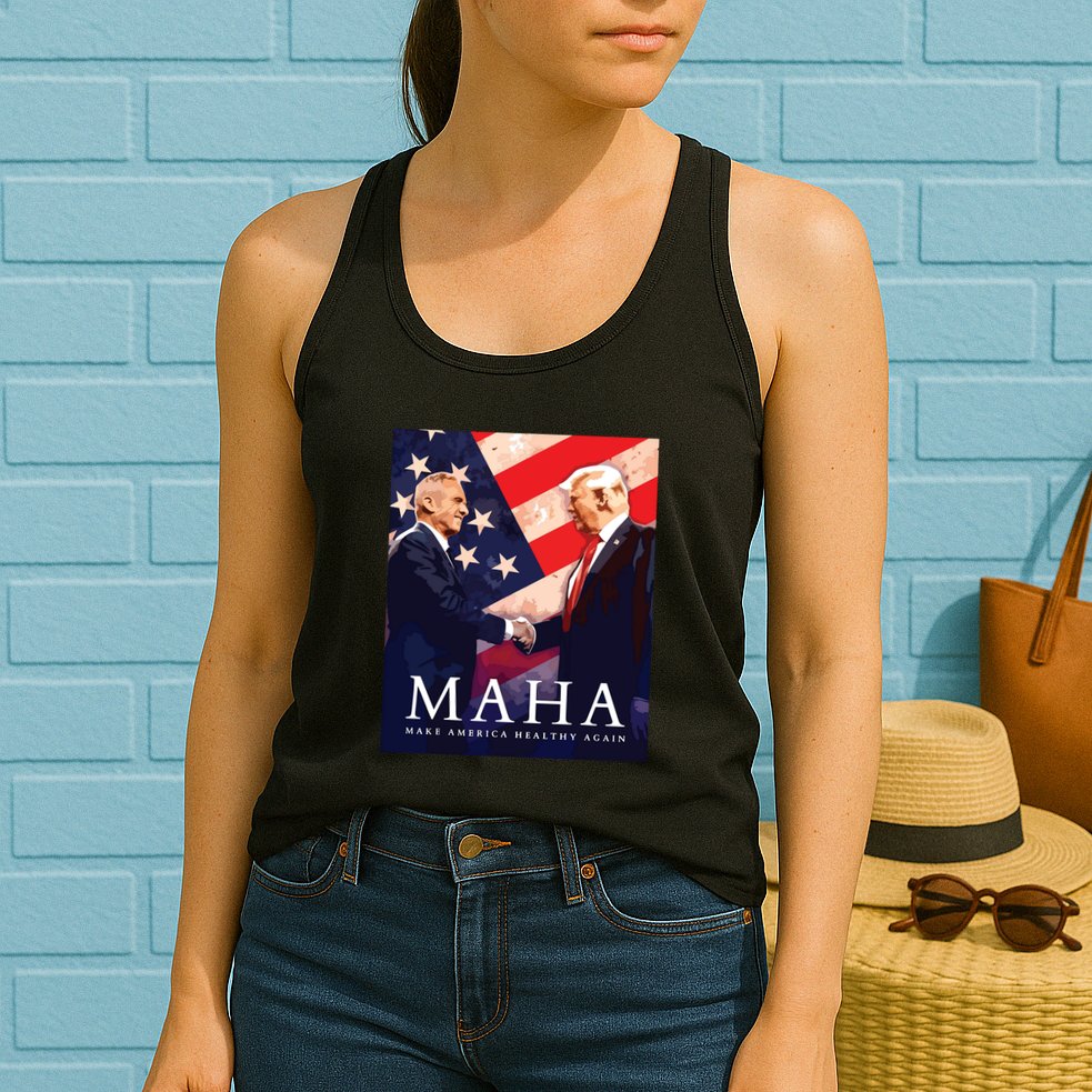 Trump Kennedy Make America Healthy Again Womens Tank Top
