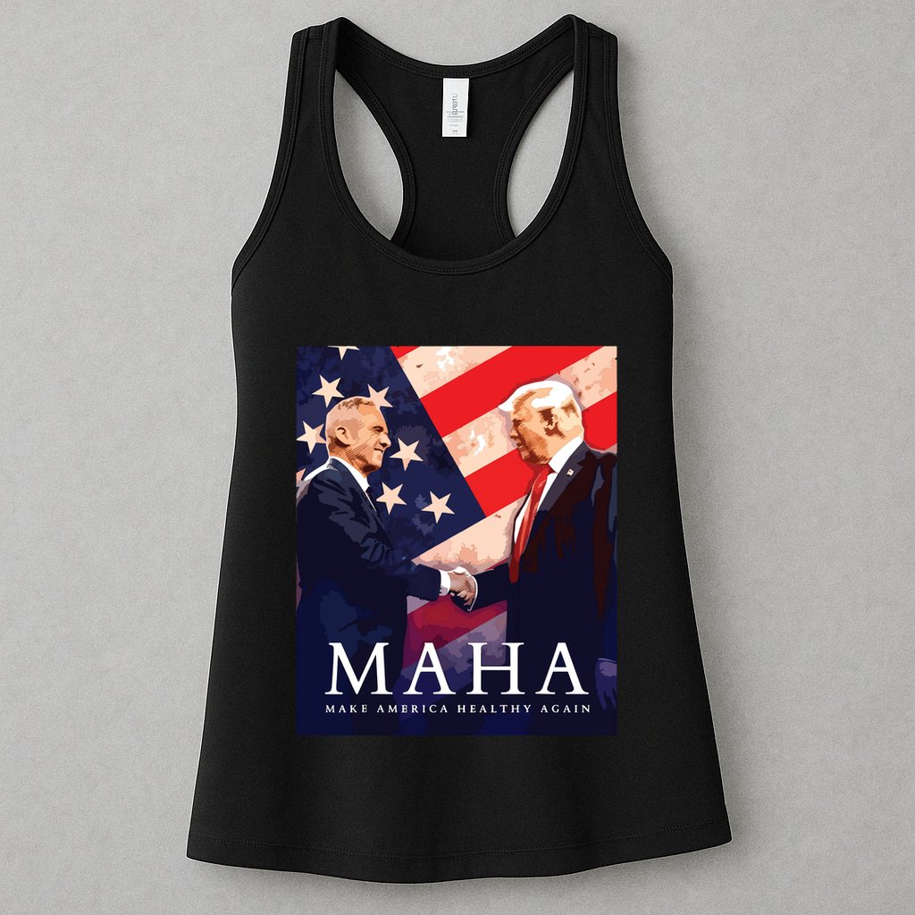 Trump Kennedy Make America Healthy Again Womens Tank Top