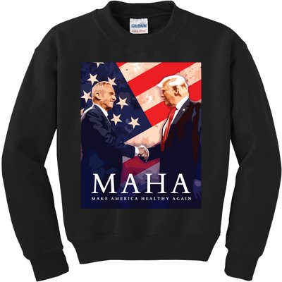 Trump Kennedy Make America Healthy Again Kids Sweatshirt